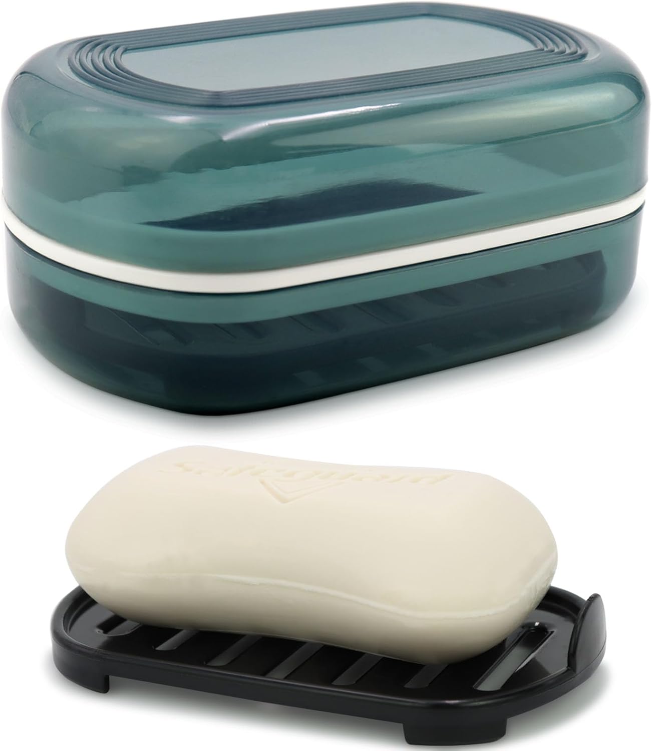 Travel Soap Container with Lid Portable Bar Soap Holder