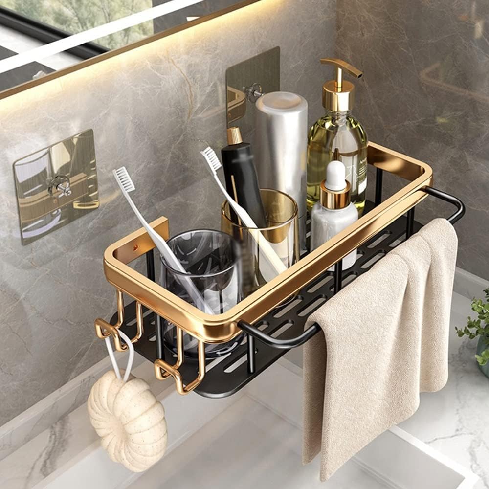 BAHELS Golden Shower Caddy Organizer Shelf
