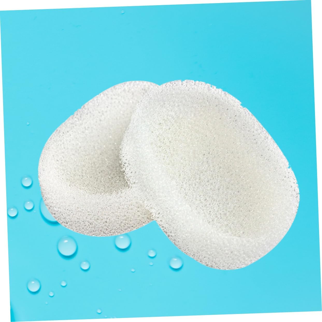 JECOMPRIS 4pcs Draining Sponge Soap Dishes for Bathroom Kitchen