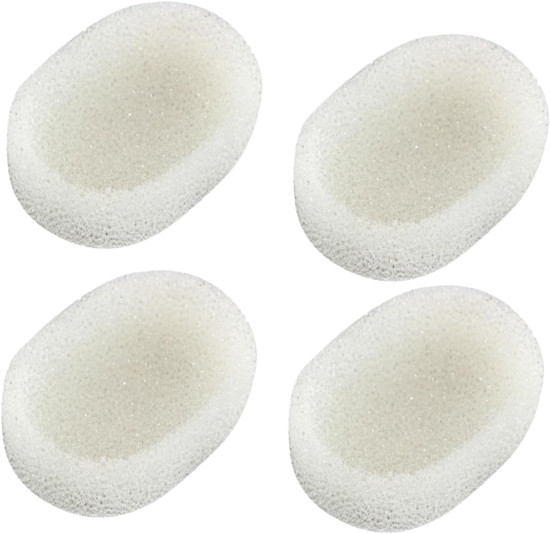 JECOMPRIS 4pcs Draining Sponge Soap Dishes for Bathroom Kitchen