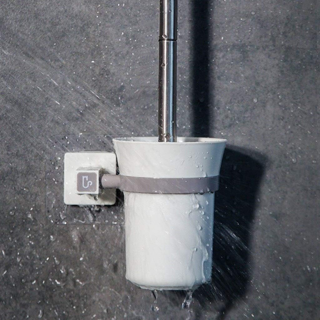 SPOUR Wall-Mounted Toilet Brush Holder with 304 Stainless Steel Handle