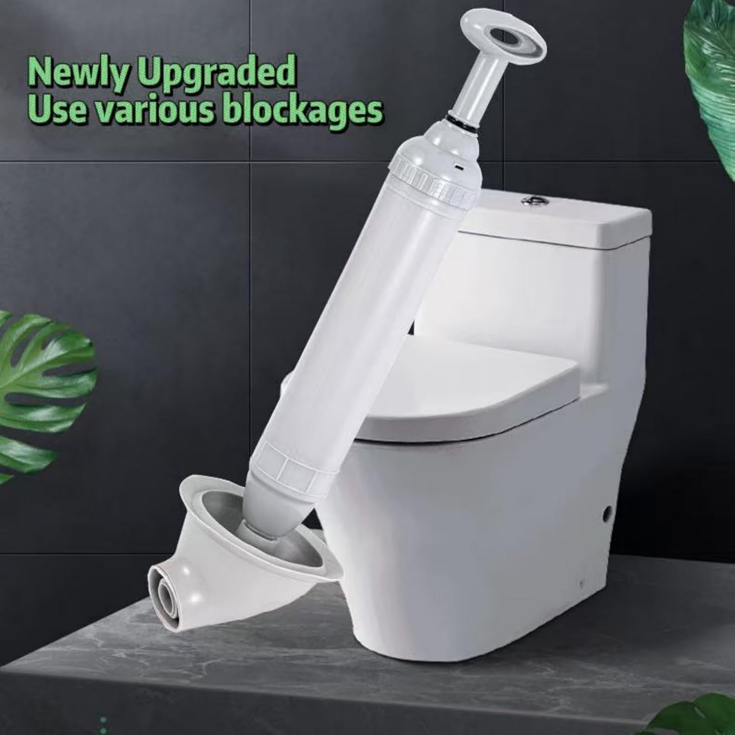2025 High Pressure Toilet Plunger with Durable Design