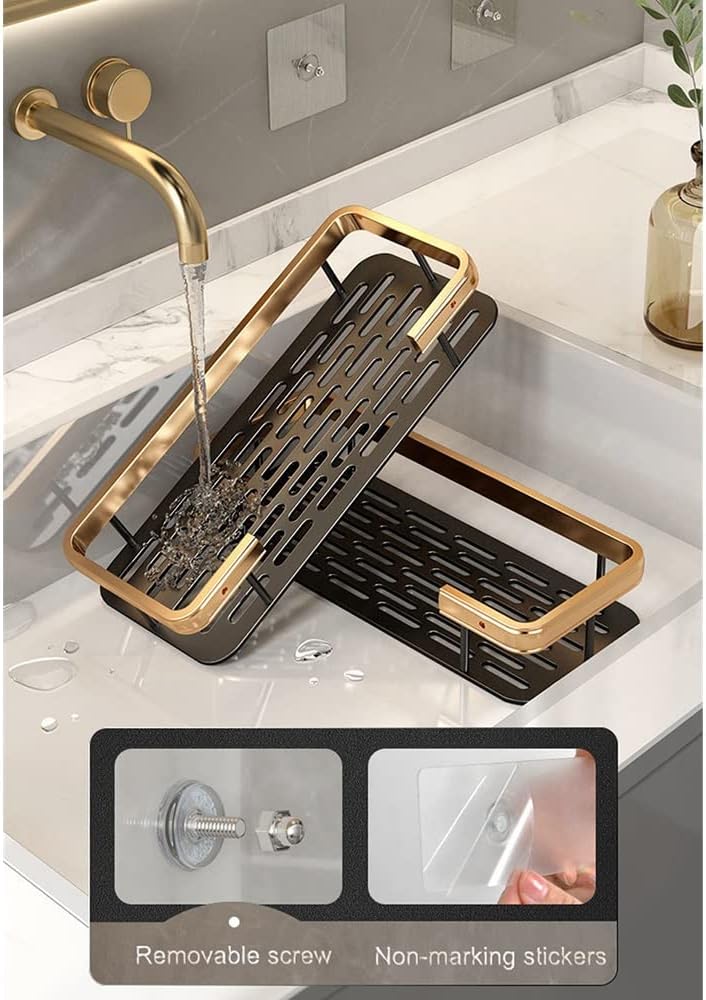 BAHELS Golden Shower Caddy Organizer Shelf