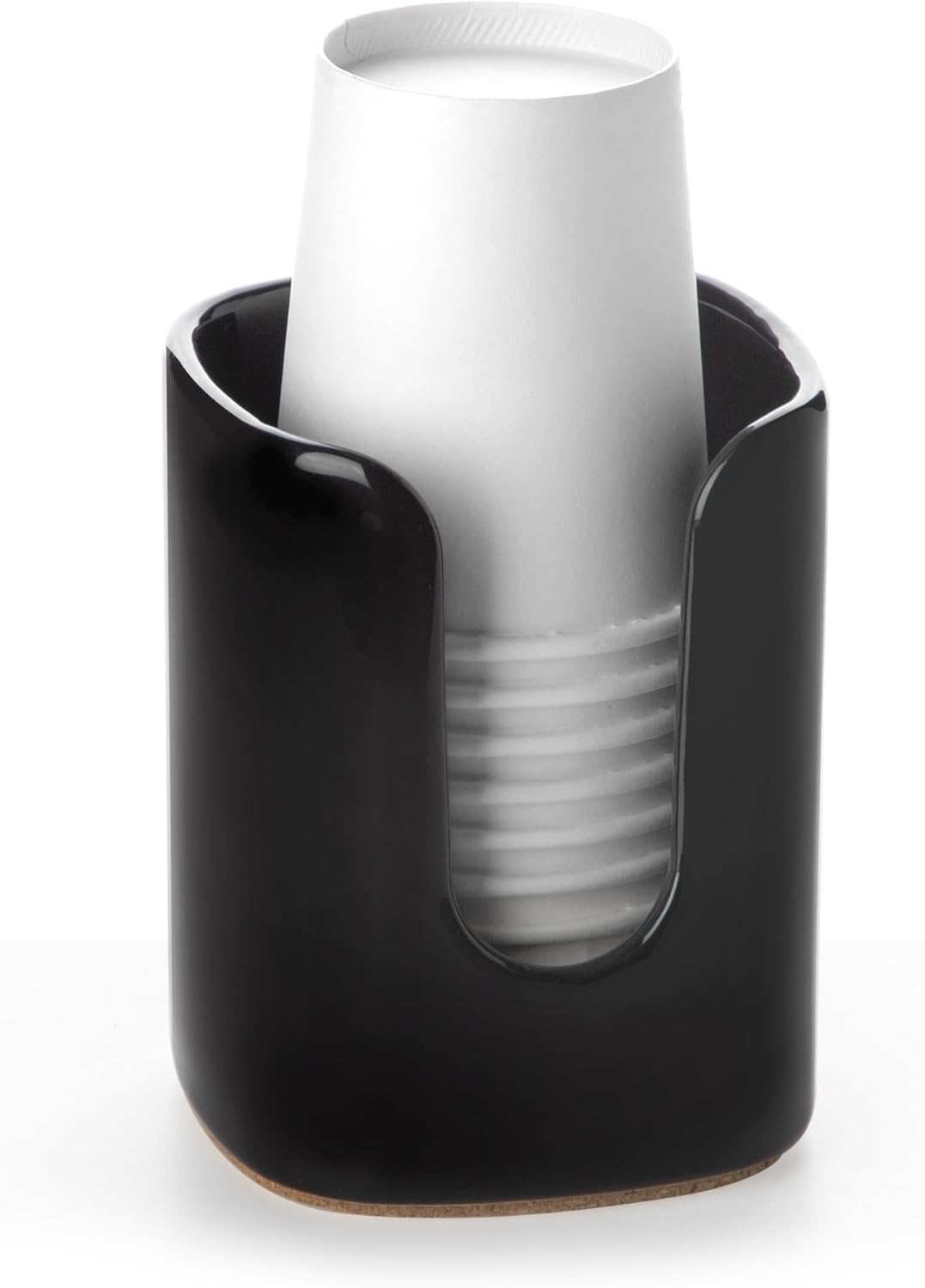 Viosuniu 5 oz Square Ceramic Cup Dispenser