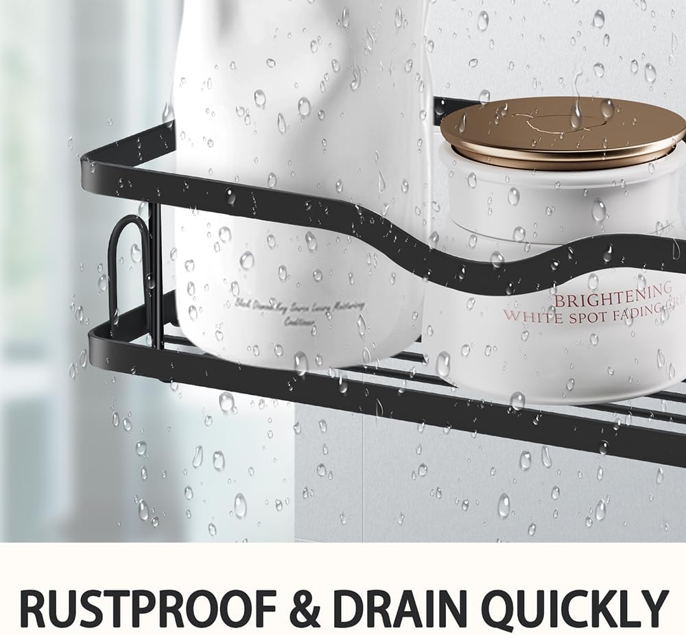 Unicrest RY Adhesive Shower Caddy 2 Pack 1