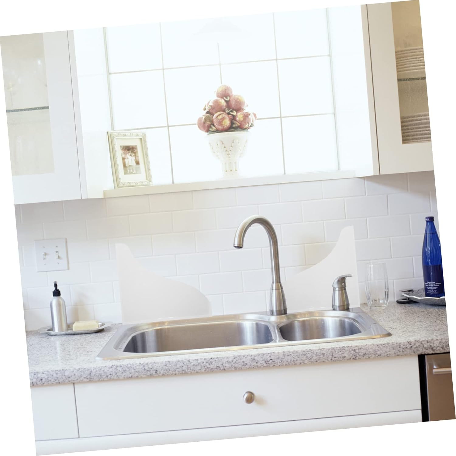 SOLUSTRE Acrylic Bath Tub Splashing Guard 1
