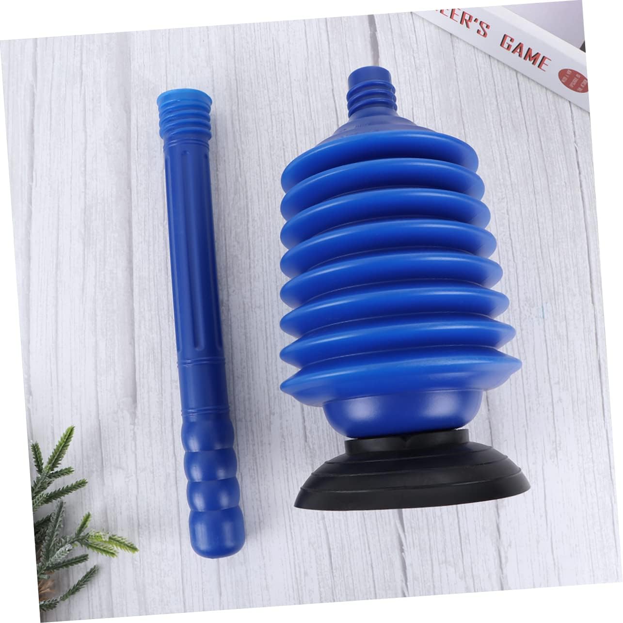 Alipis Heavy Duty Toilet Plunger with Flange Design