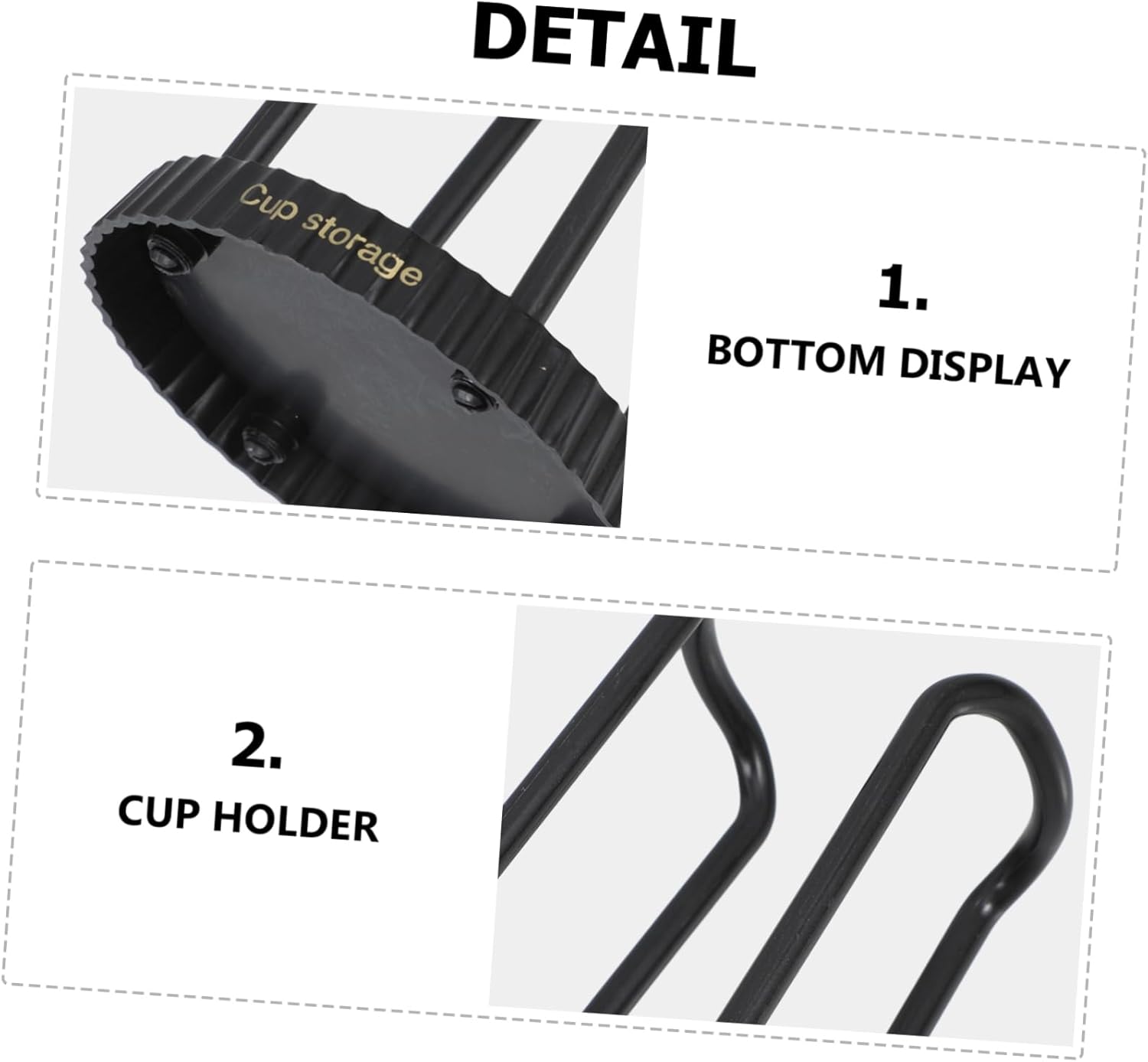 BUGUUYO Cup Holder for Countertop and Desktop Organizer