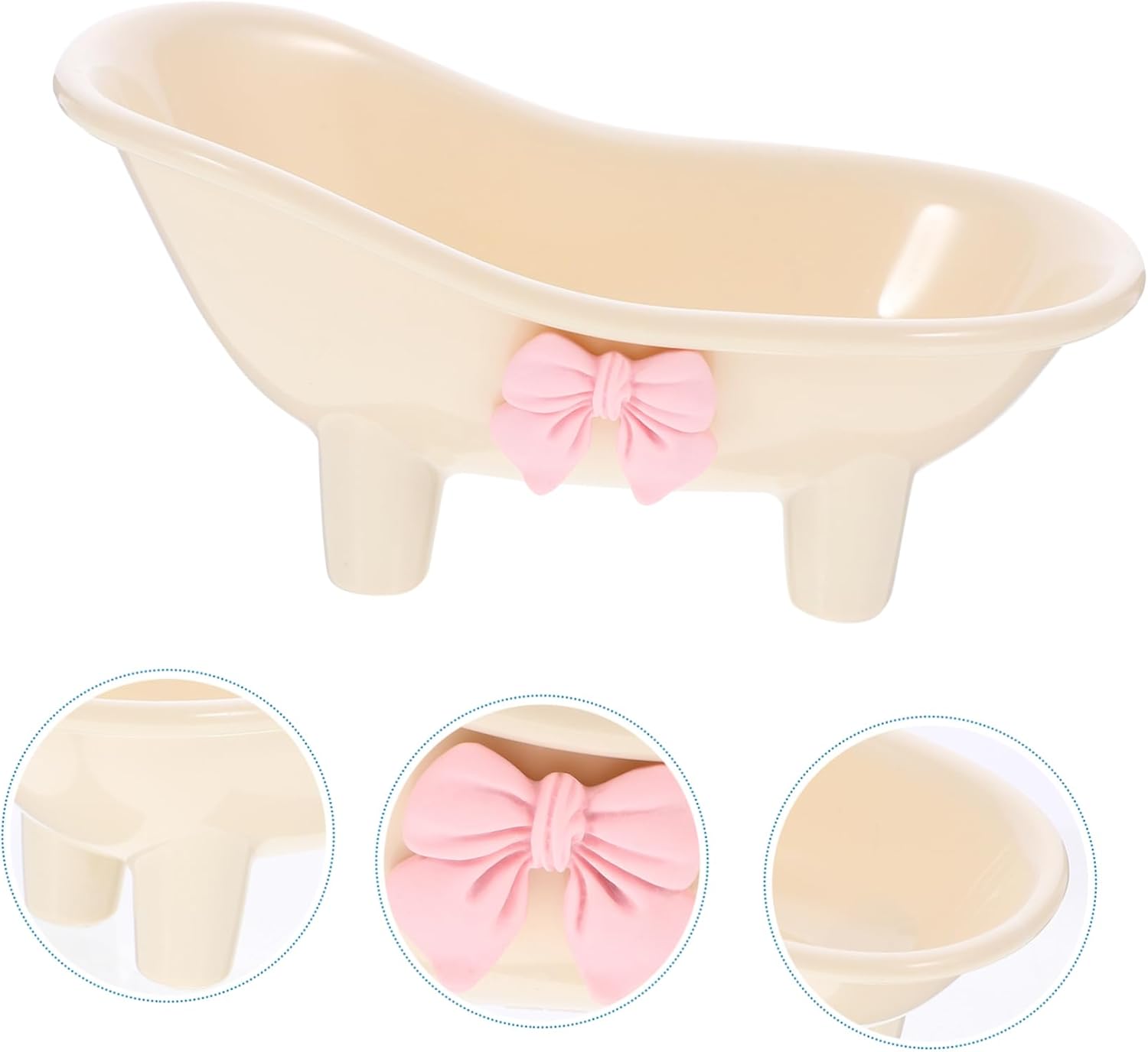 Ciieeo Self Draining Soap Holder Butterfly Design