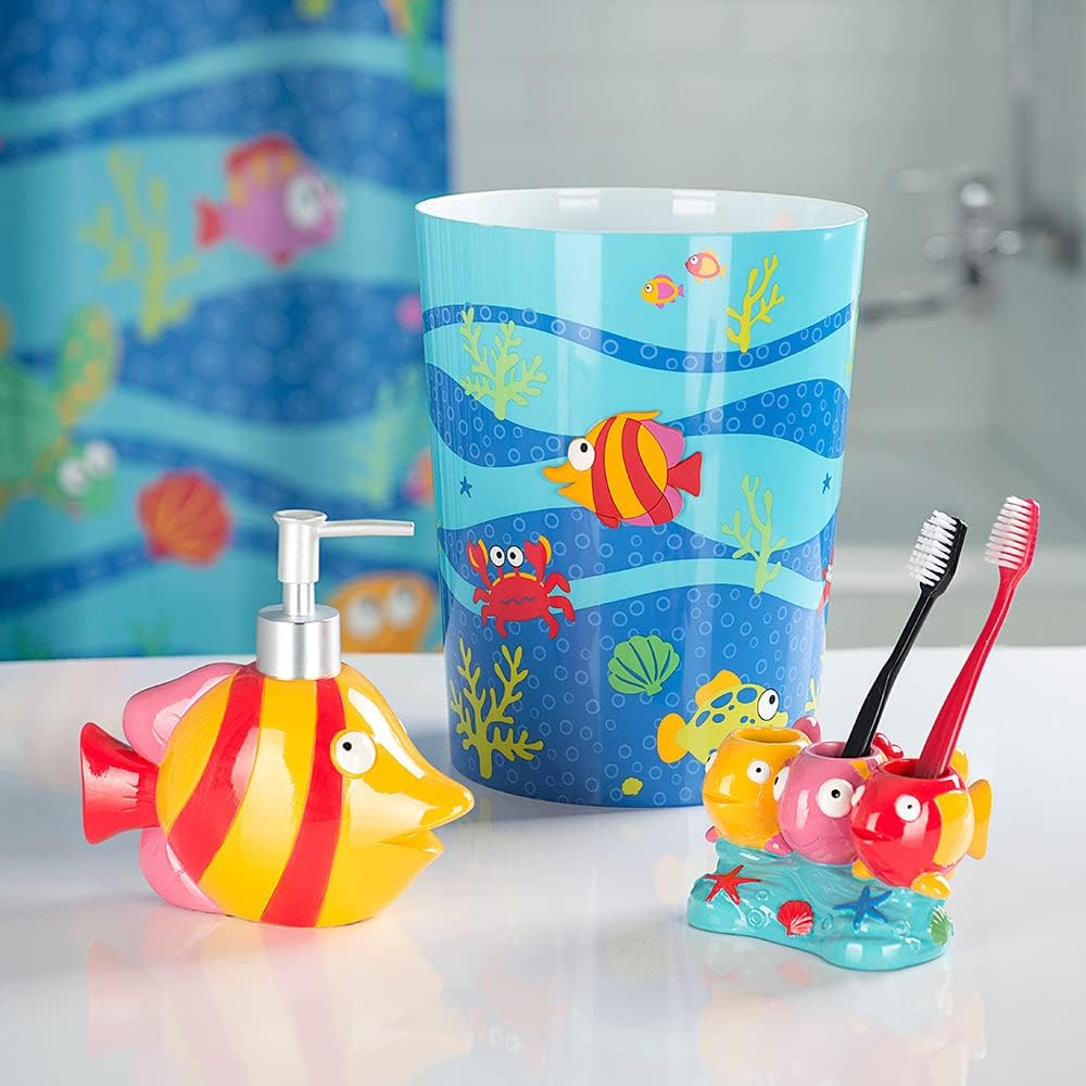 Allure Home Creation Fish Tails 3-Piece Bath Set