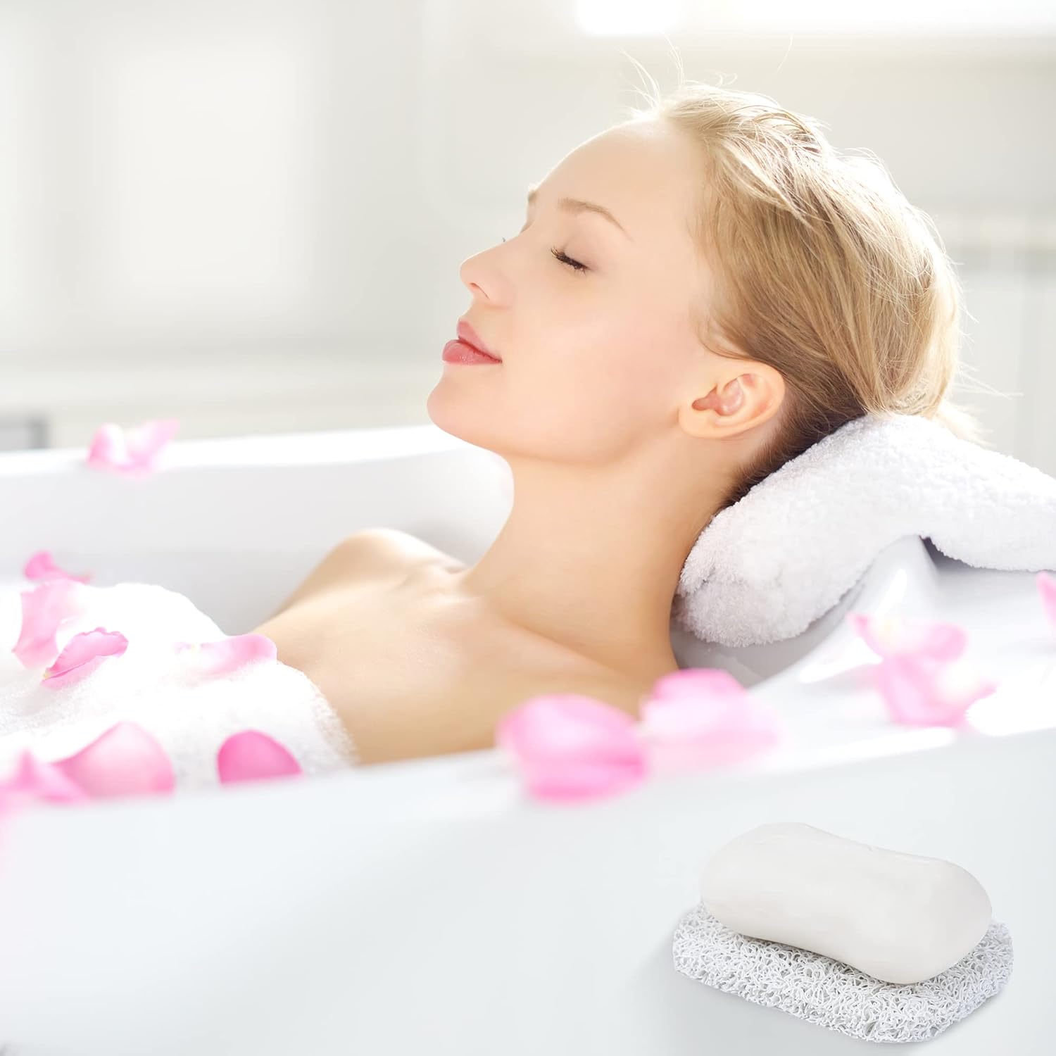 Jerphen 4PCS Soap Lifting Pads for Bath and Kitchen