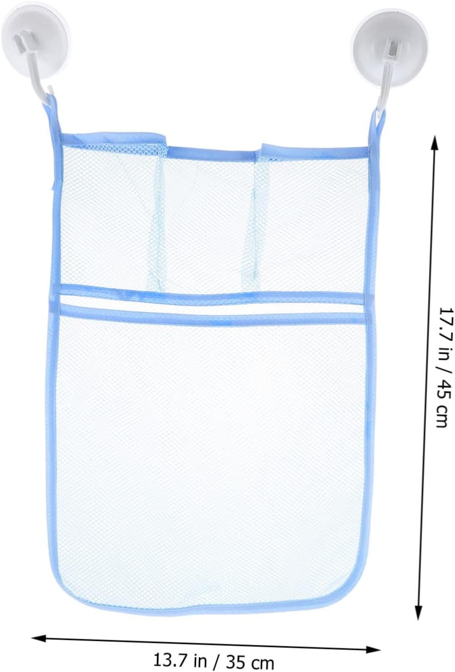 MAGICLULU Hanging Mesh Shower Organizer Bag for Family and Kids