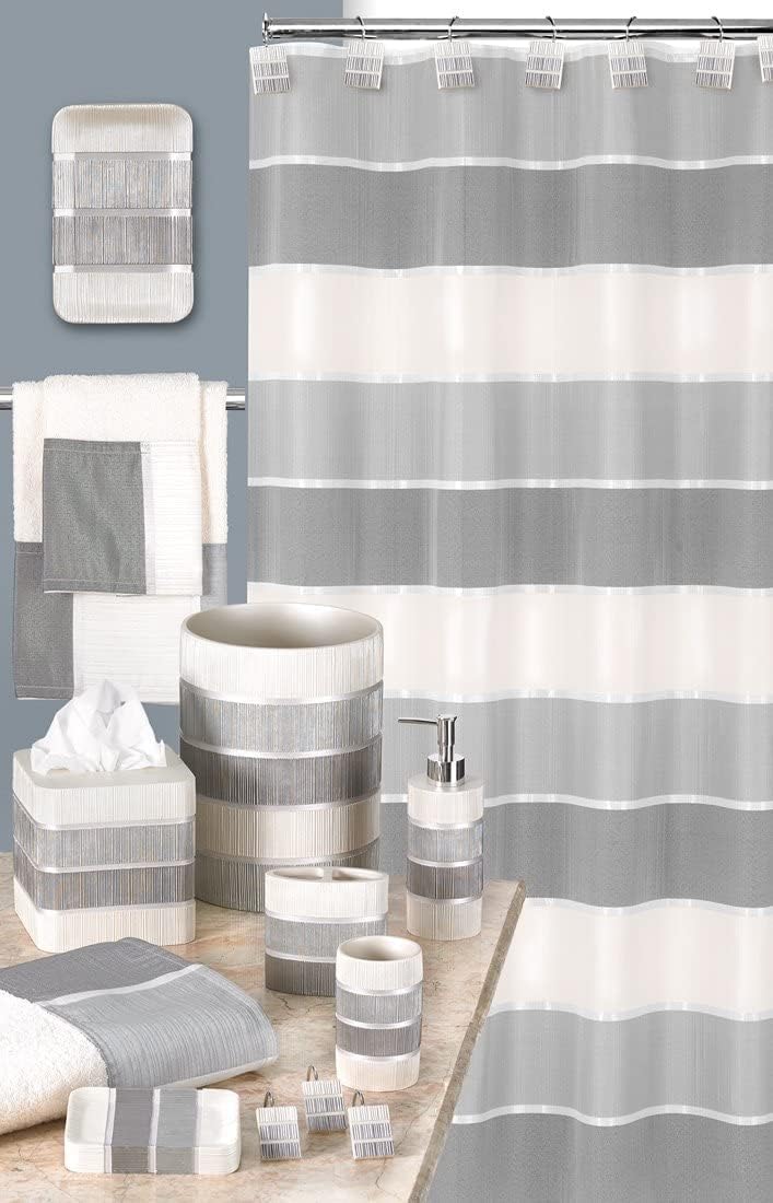 Popular Bath Modern LINE Tumbler Grey