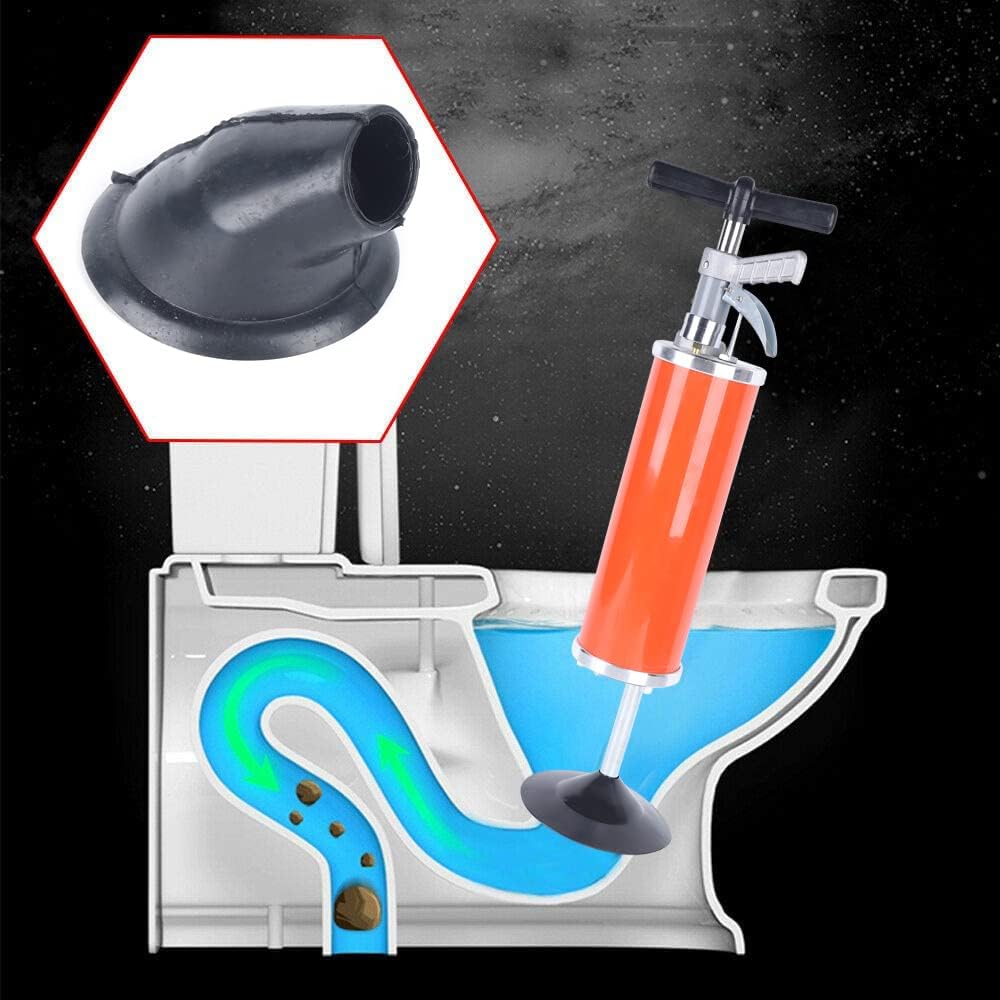 SEANESZTI Toilet Plunger with Air Pressure System