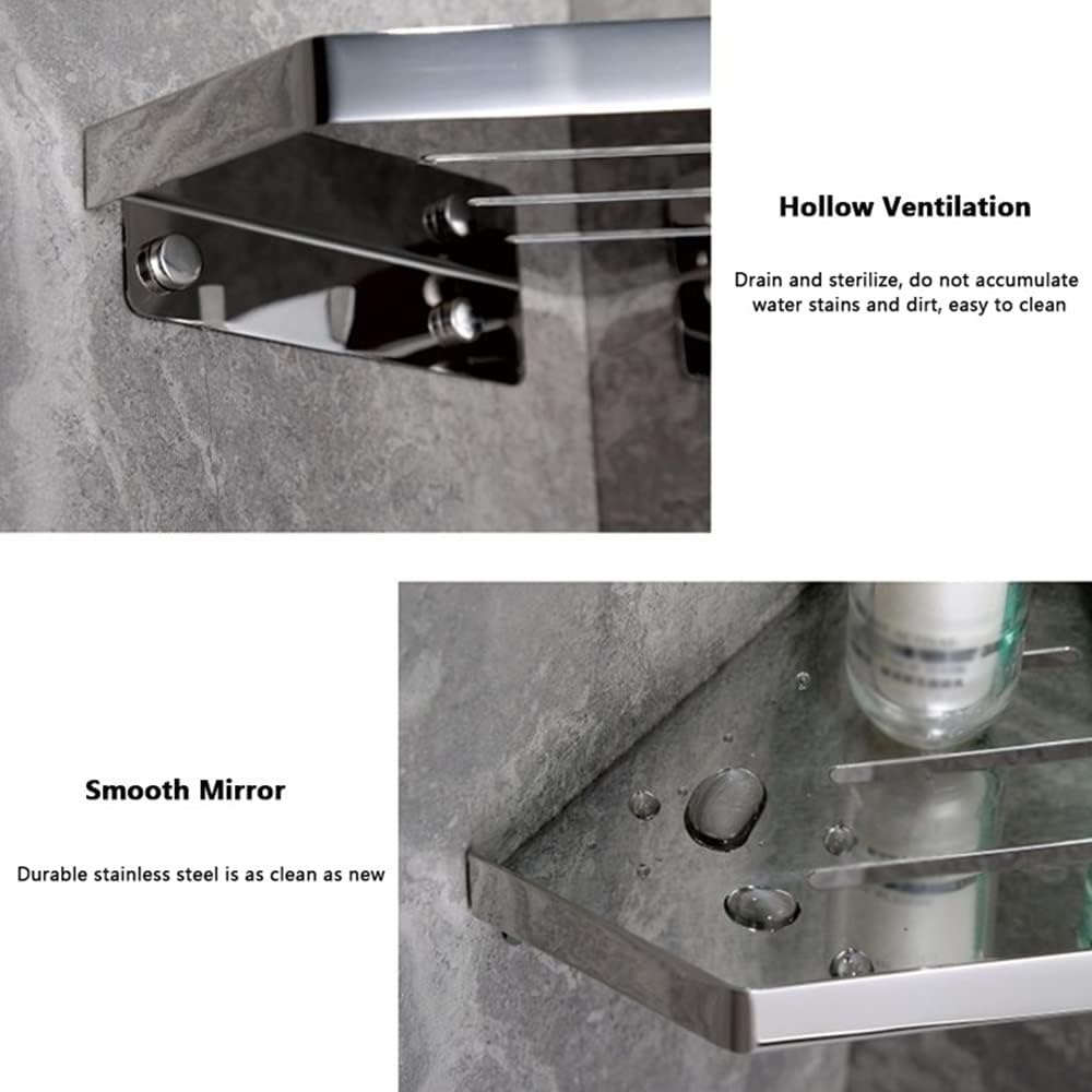 BAHELS Corner Shower Caddy with Storage Shelves