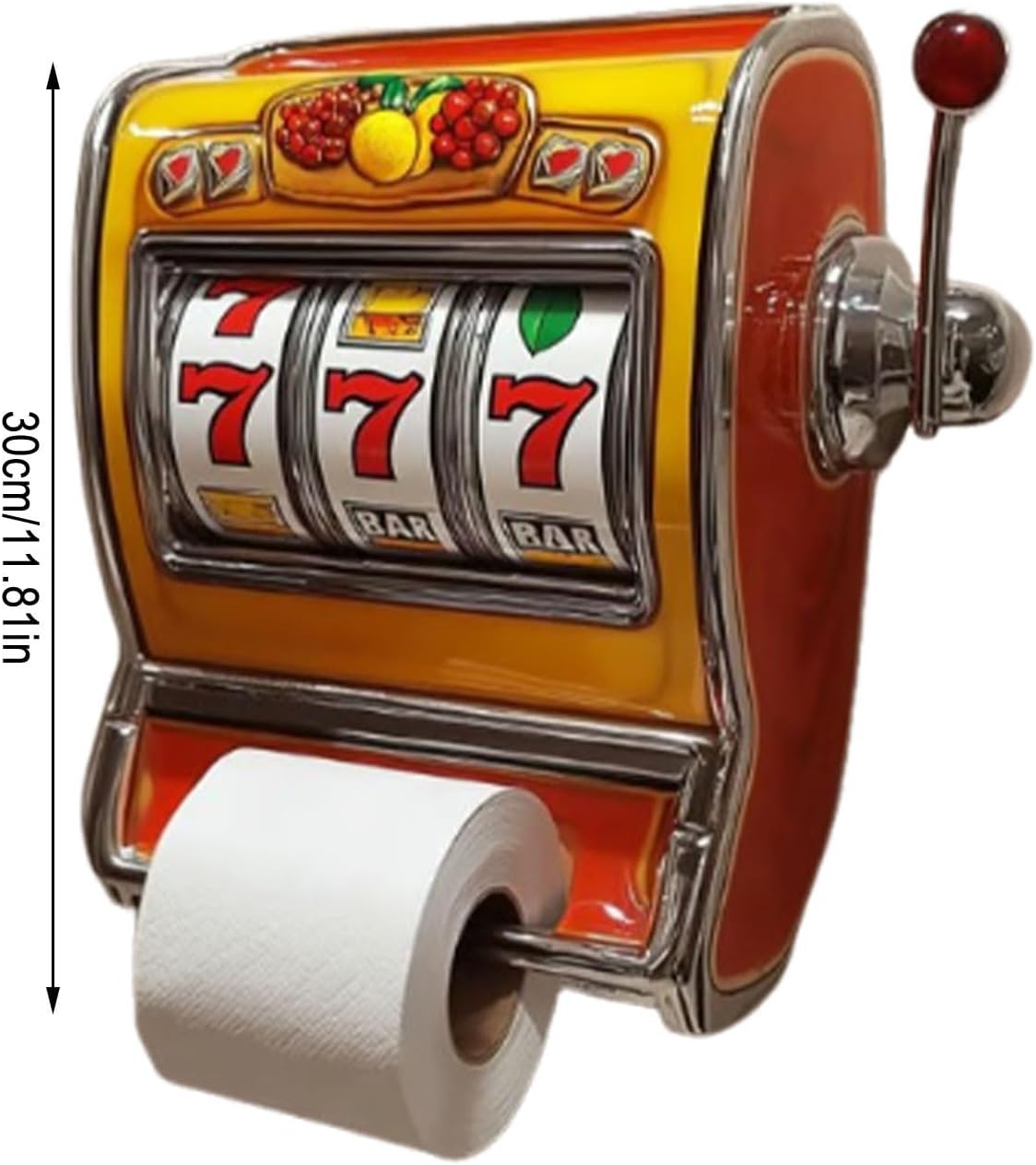 Retro Vegas Slot Machine Toilet Paper Holder