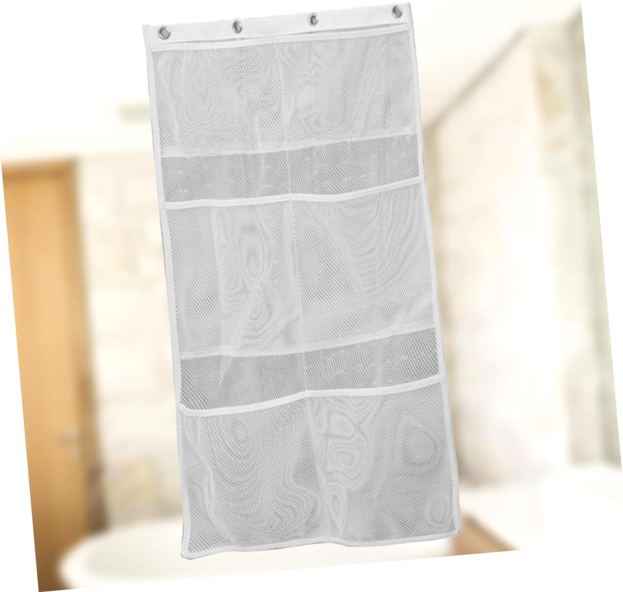Amosfun Hanging Mesh Organizer Bag for Shower Storage