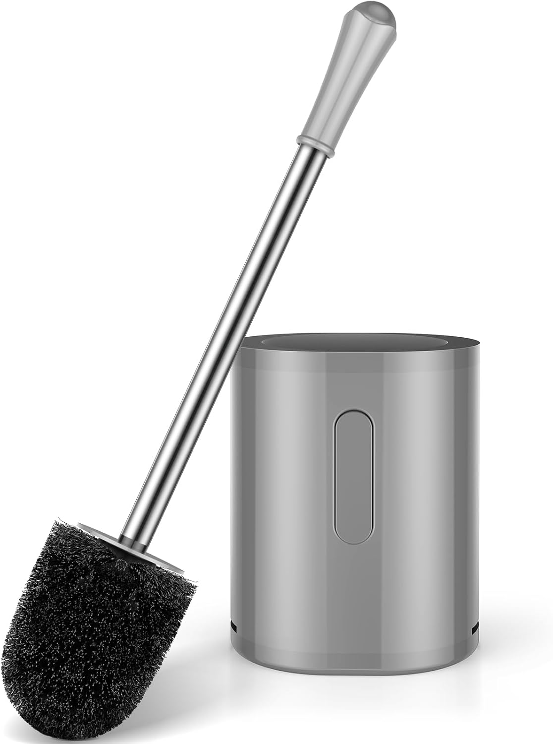 AONEZ Toilet Brush and Holder with Drip-Proof Design