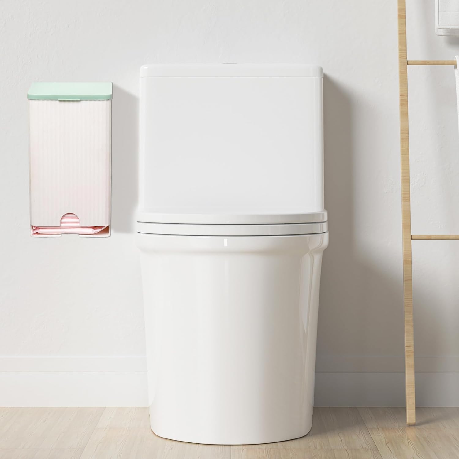 Wall Mounted Storage Box for Sanitary Pads and Toiletries