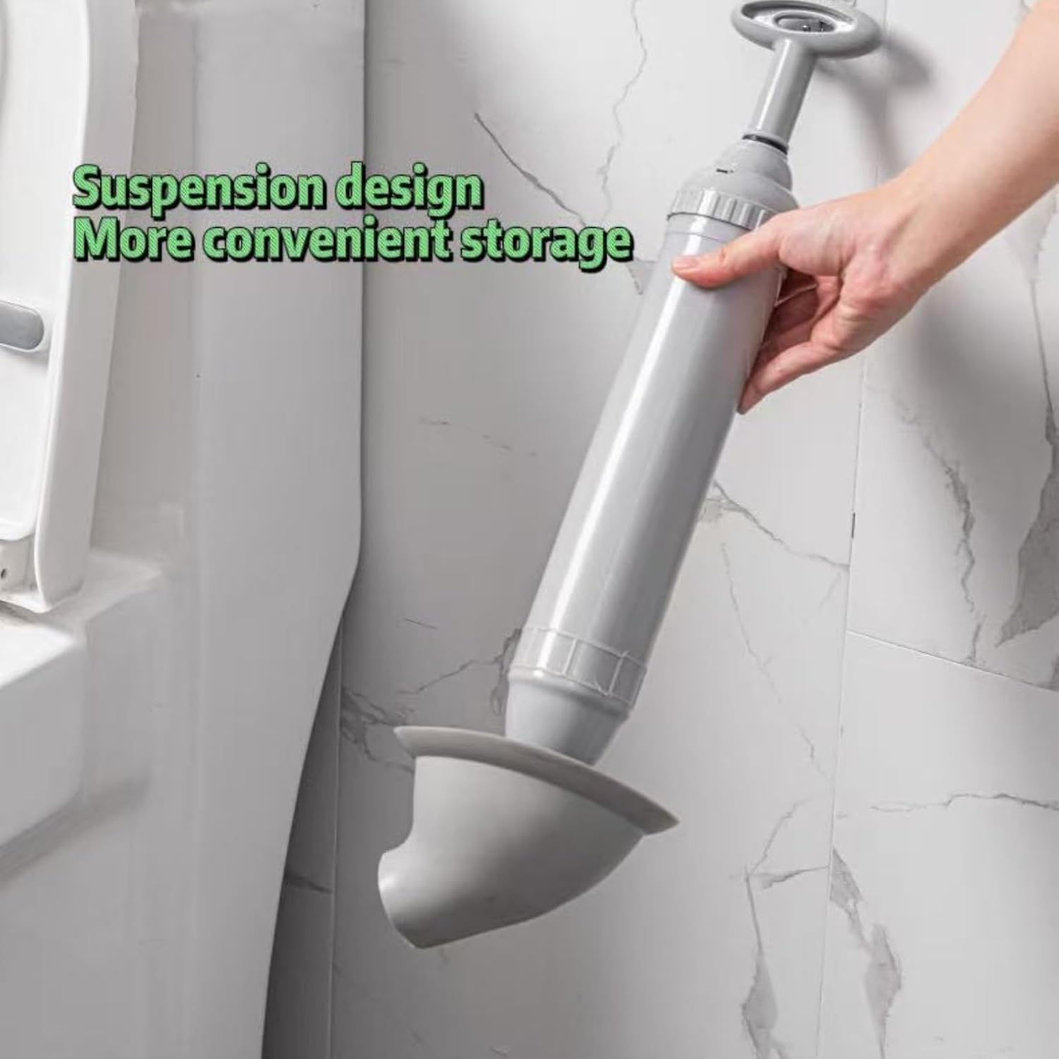 2025 High Pressure Toilet Plunger with Durable Design