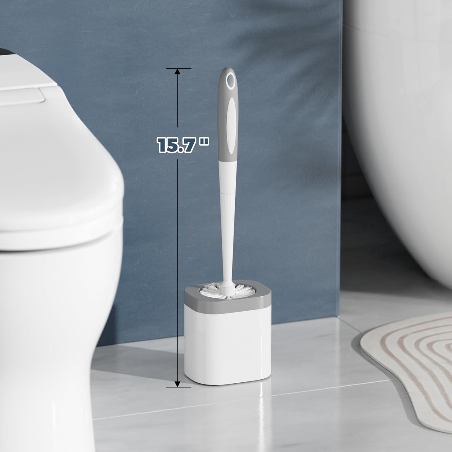 Holaloha 2 Pack Toilet Brush and Holder Set
