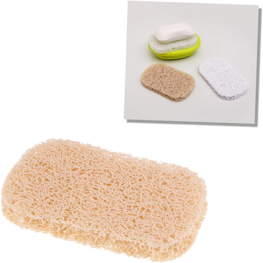 SOLUSTRE Non-Slip Soap Holder for Bathroom Kitchen
