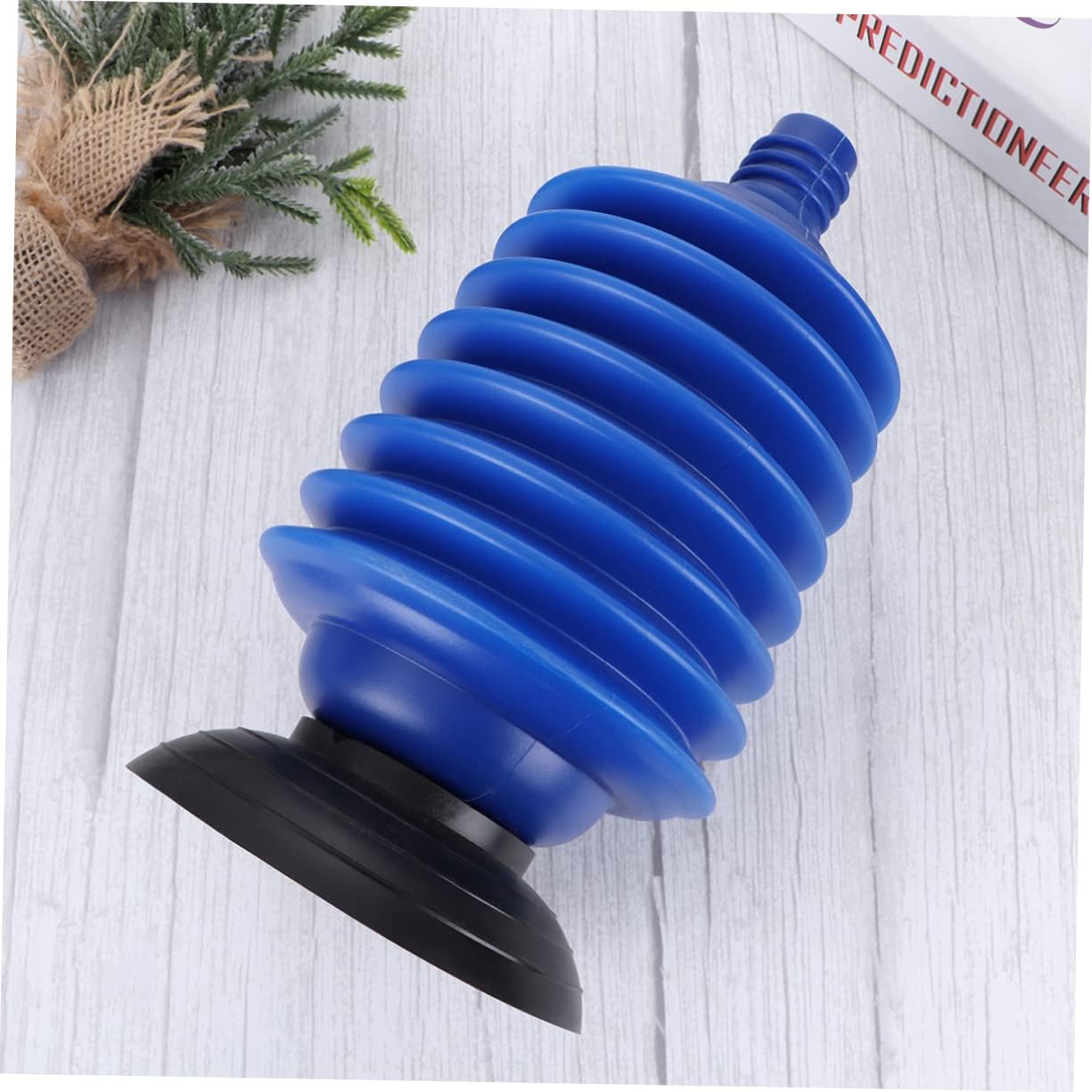 Alipis Heavy Duty Toilet Plunger with Flange Design