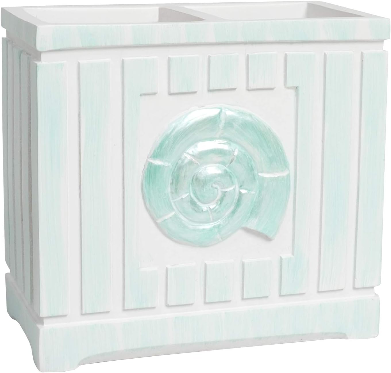 Sweet Home Collection Beach Shells Bathroom Accessories Set