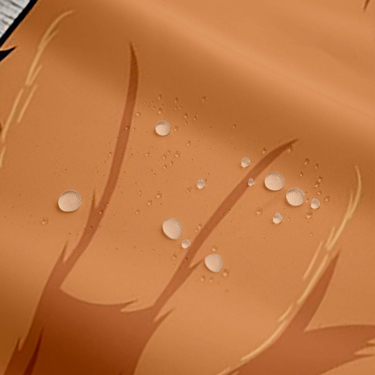 Brown Capybara Fabric Shower Curtain 72x72