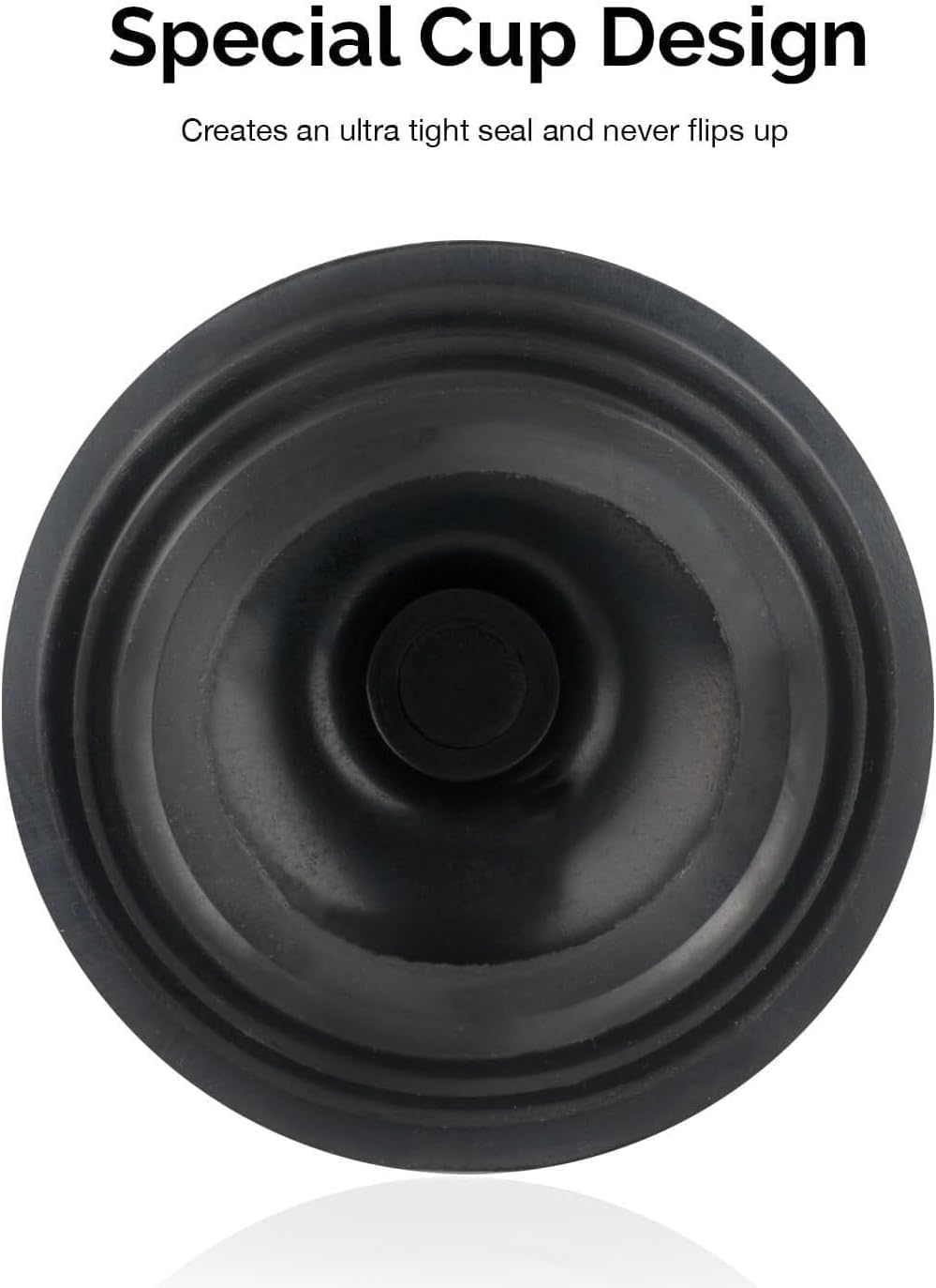 NEIKO 4 Pack Toilet Plungers with Patented All-Angle Design