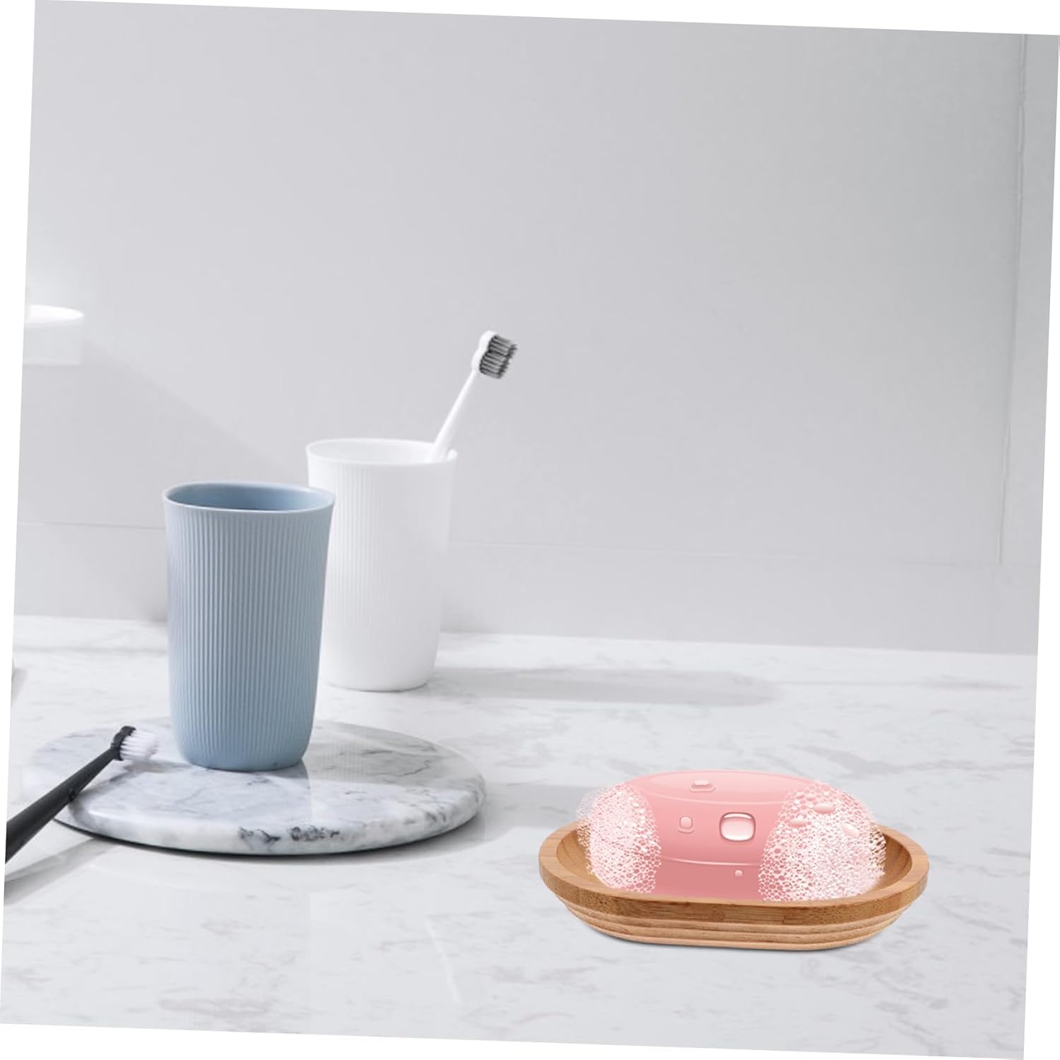 Self Draining Soap Dish with Elegant Design