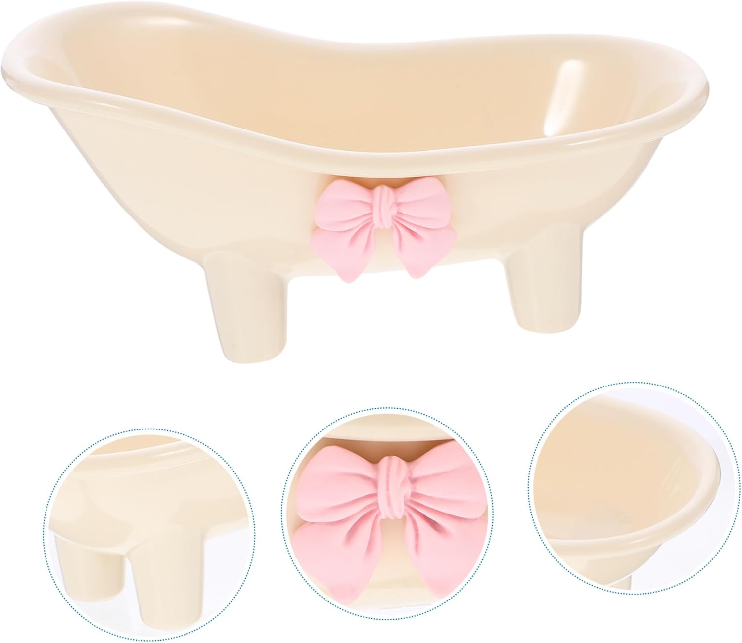 MAGICLULU Bathtub Soap Holder with Self Draining Design