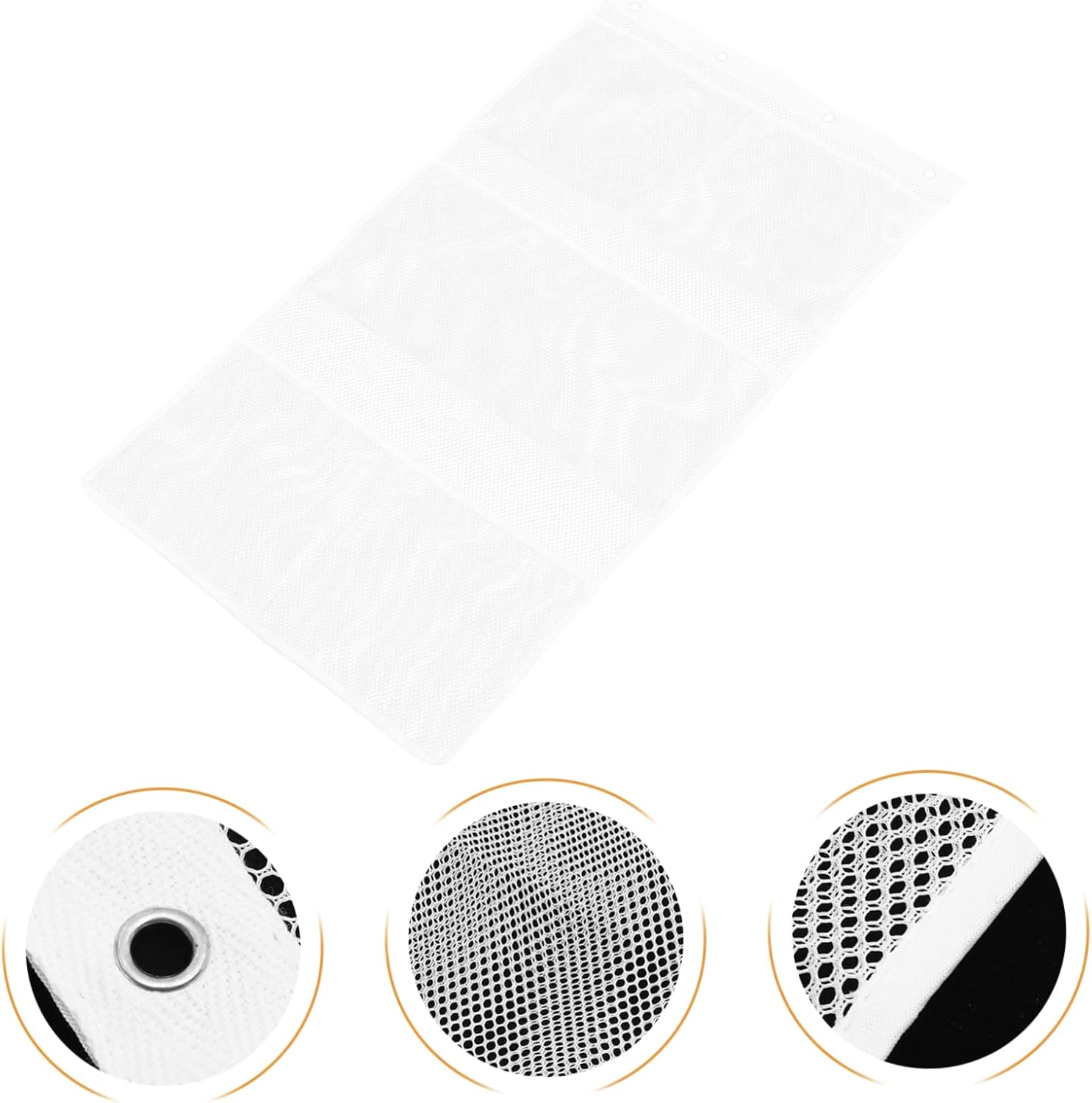 JECOMPRIS Shower Mesh Organizer with 6 Pockets
