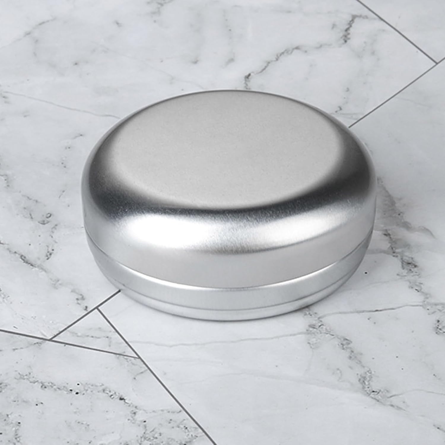Pack of 2 Aluminium Waterproof Soap Dish for Home and Travel