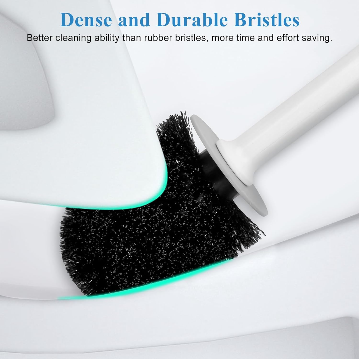 Alpsnow Toilet Bowl Brush and Holder 2 Pack 1