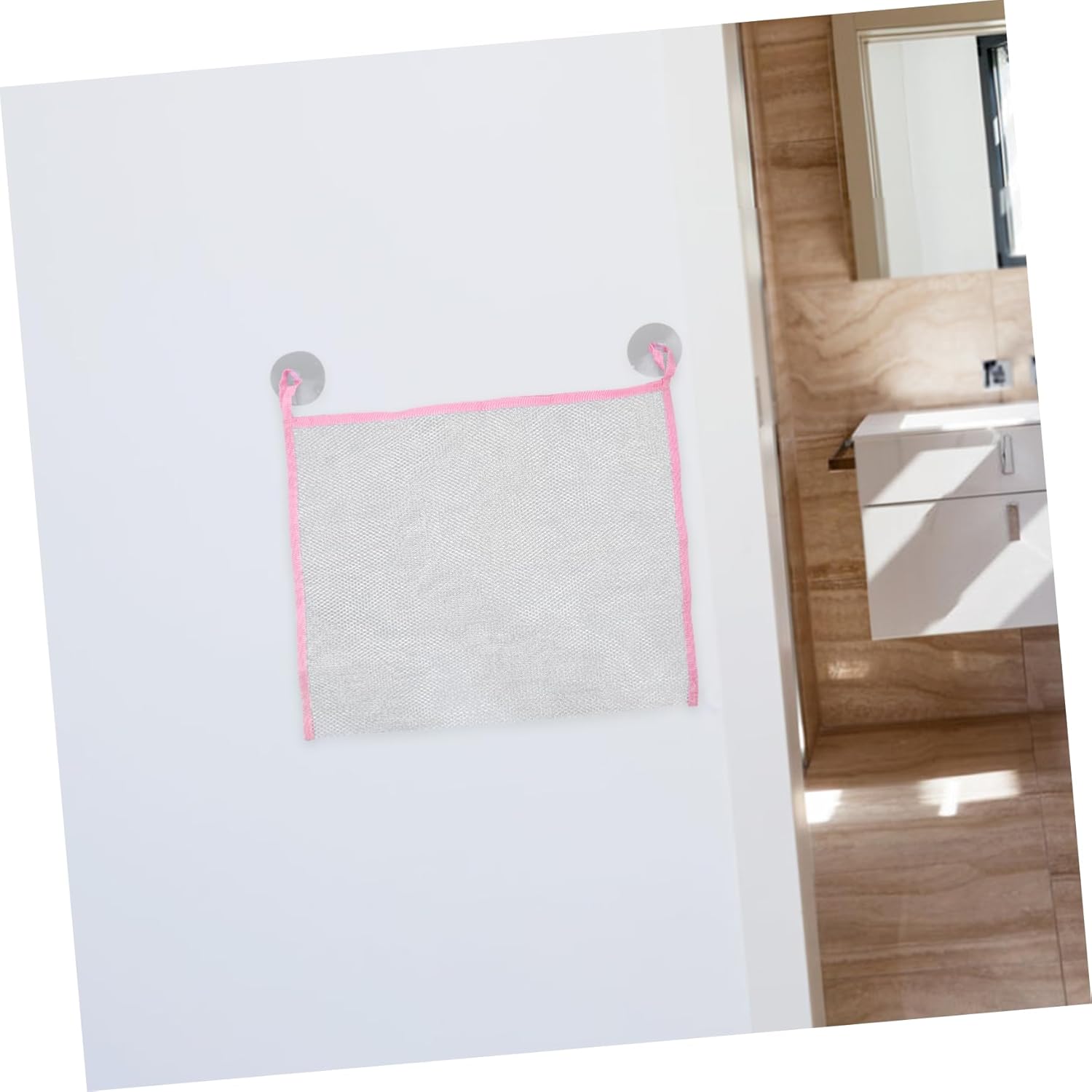 FONDOTIN Hanging Mesh Shower Organizer Bag