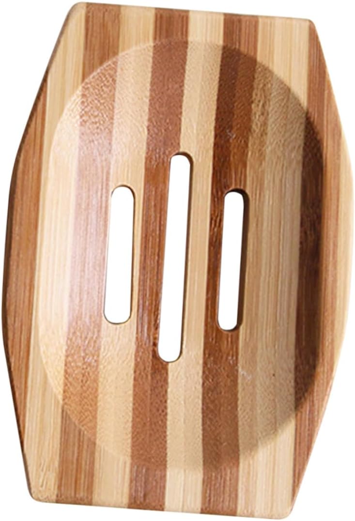 2pcs Hollow Soap Dish with Draining Design for Bathroom and Kitchen