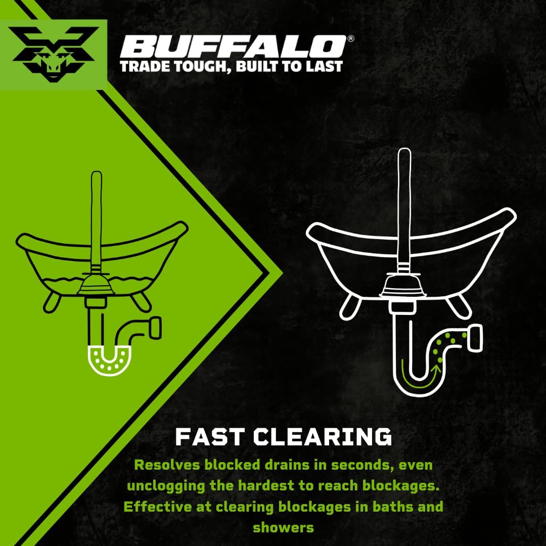 Buffalo Large Rubber Plunger 5 - Powerful Force