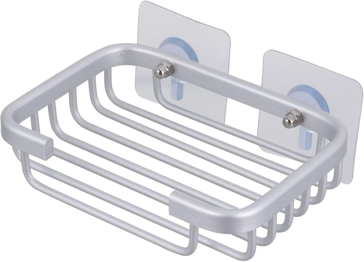 ABOOFAN Self-Draining Soap Dish Holder No-Drill Wall Mount Elegant Black