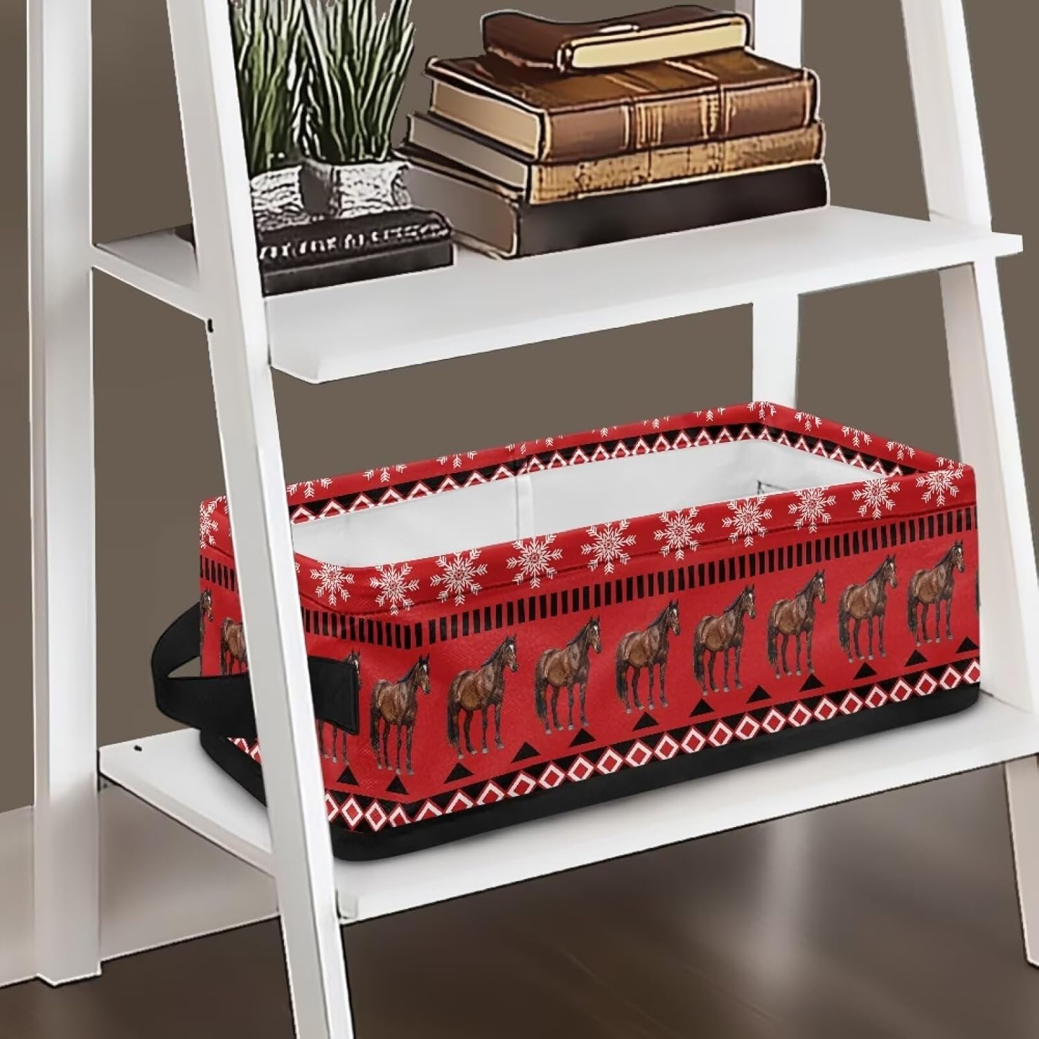 CREAMIC Toilet Paper Holder Basket with Handle