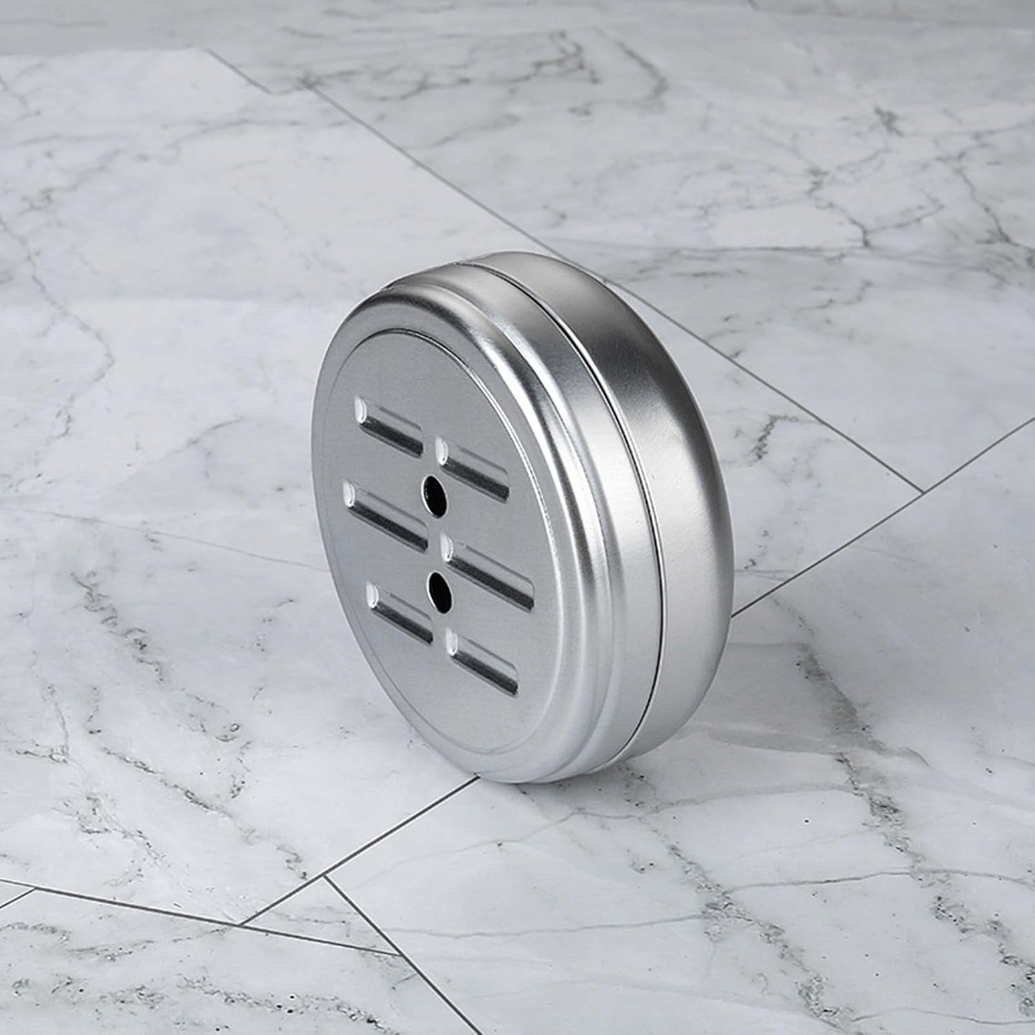 Pack of 2 Aluminium Waterproof Soap Dish for Home and Travel