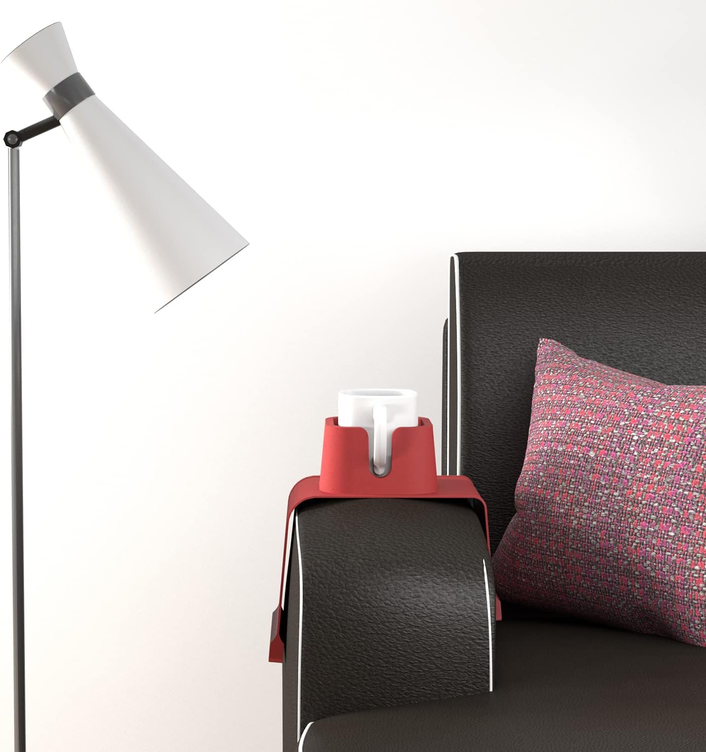 Vodvob Couch Cup Holder Red 42x14cm