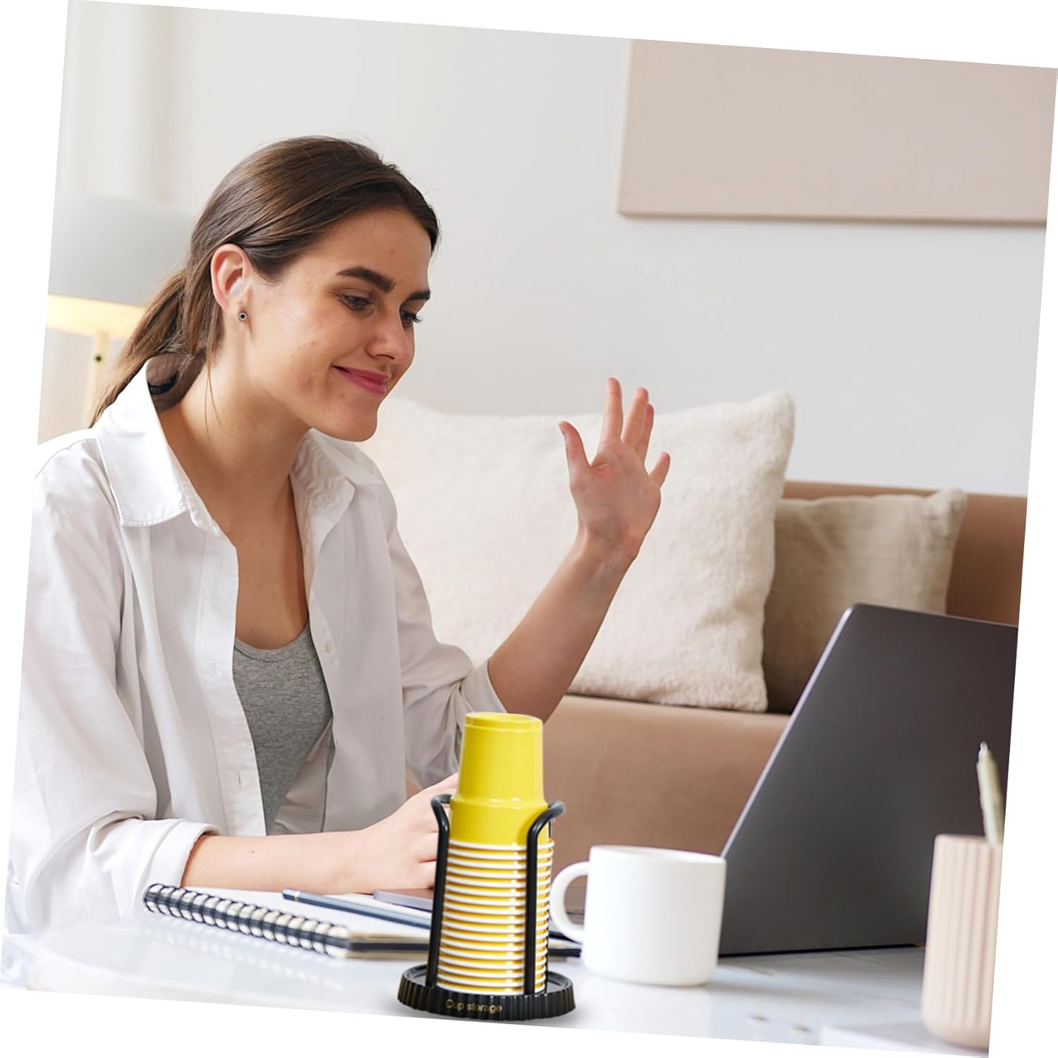BUGUUYO Cup Holder for Countertop and Desktop Organizer