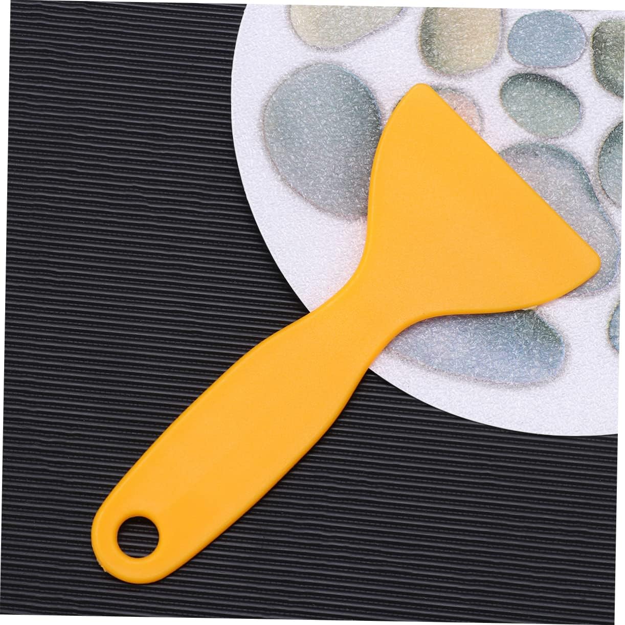 4pcs Bathtub Anti Slip Stickers Stone Pattern Safety Decals