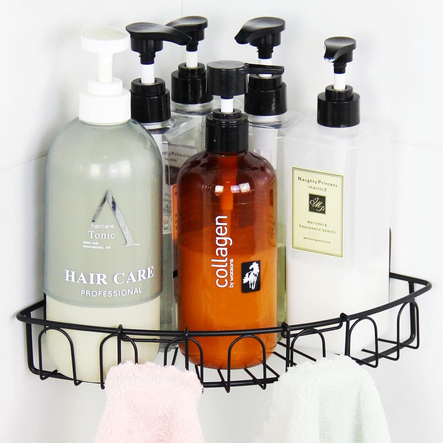 Casaphoria 2 Pack Corner Shower Shelf Organizer No Drilling