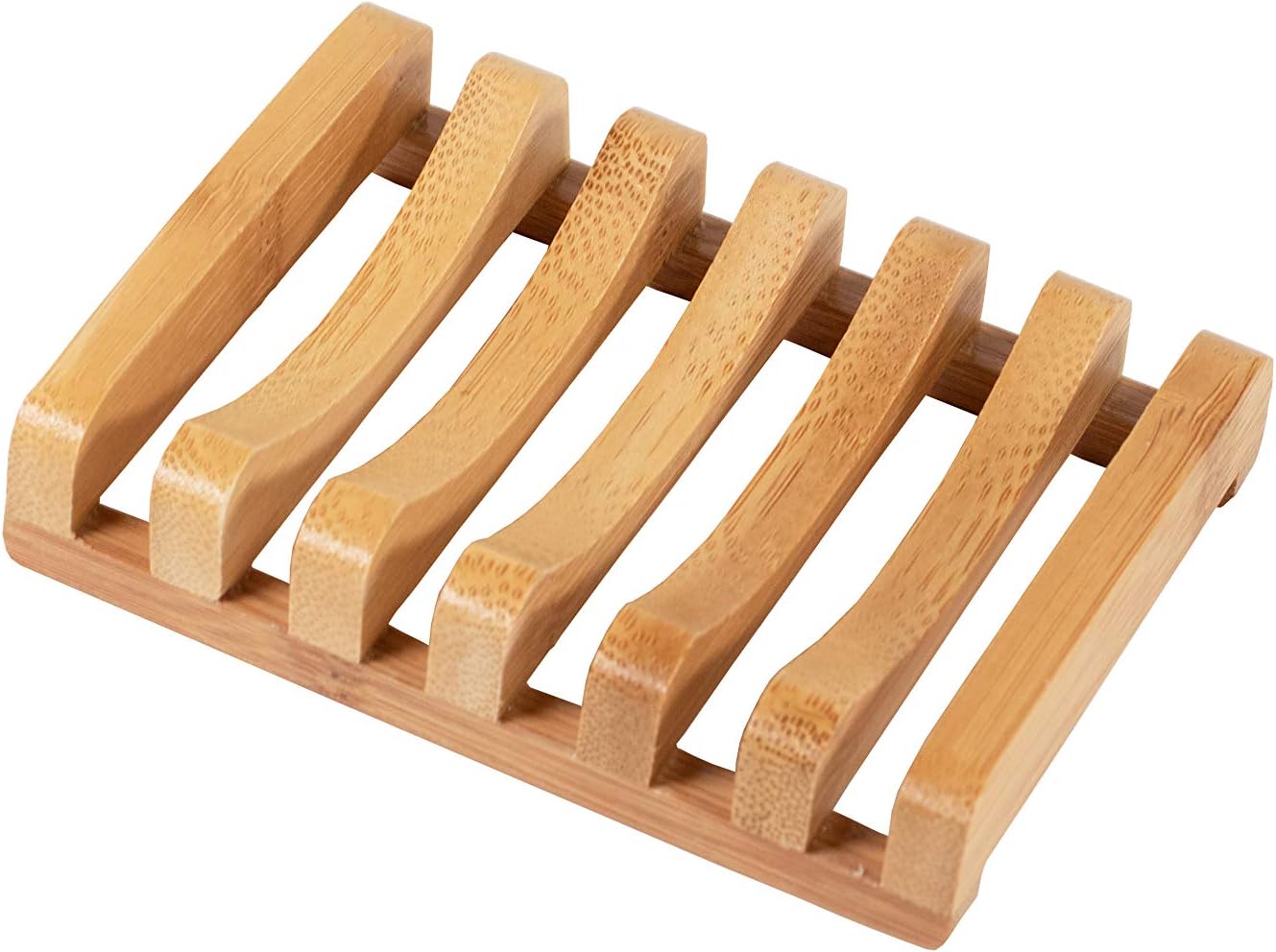 Bamboo Naturals Bar Soap Dish for Sink or Shower