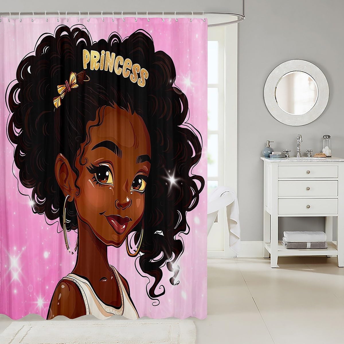 Erosebridal Waterproof Shower Curtain for Women