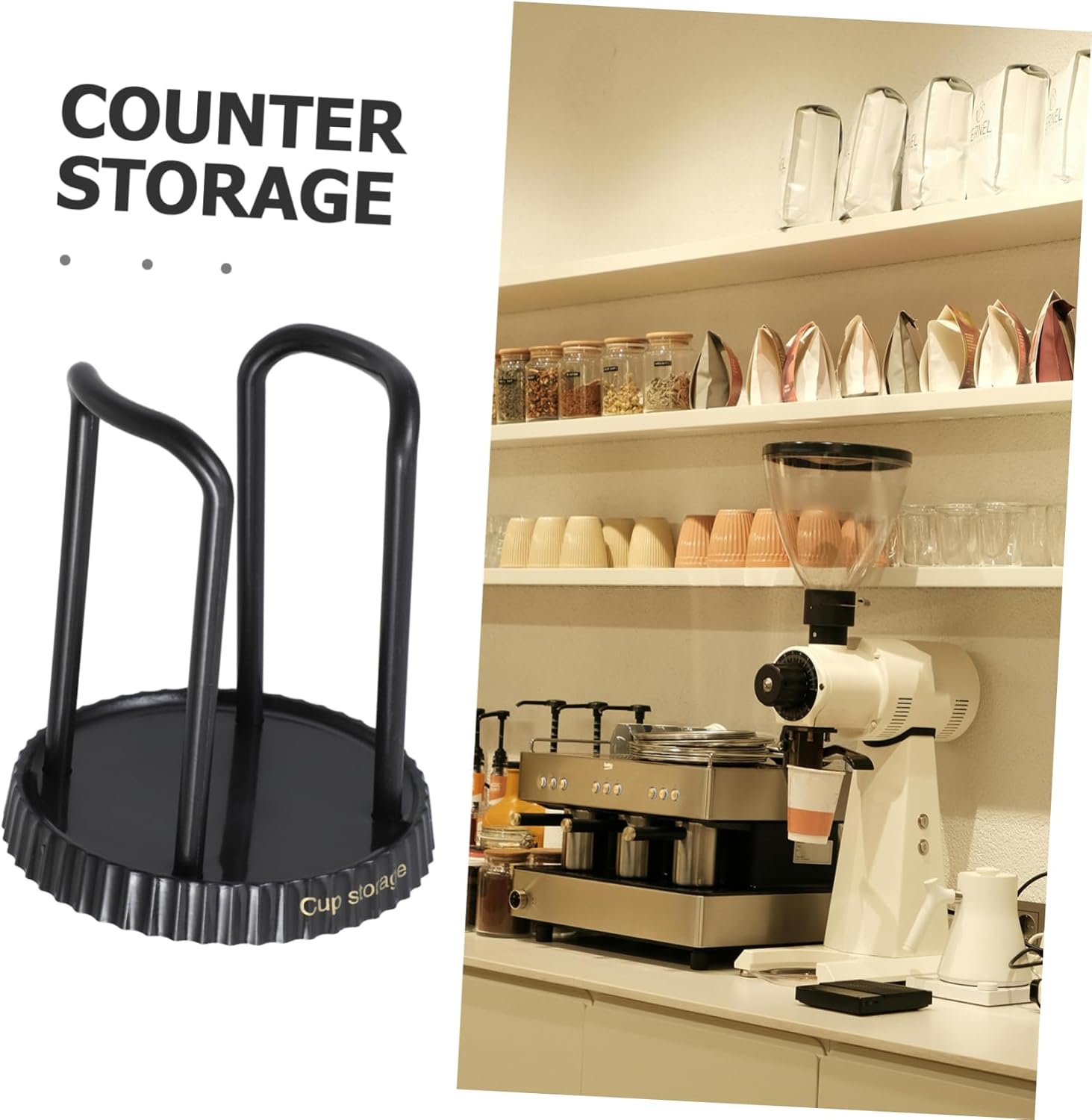 SOLUSTRE Cup Holder for Desk and Countertop