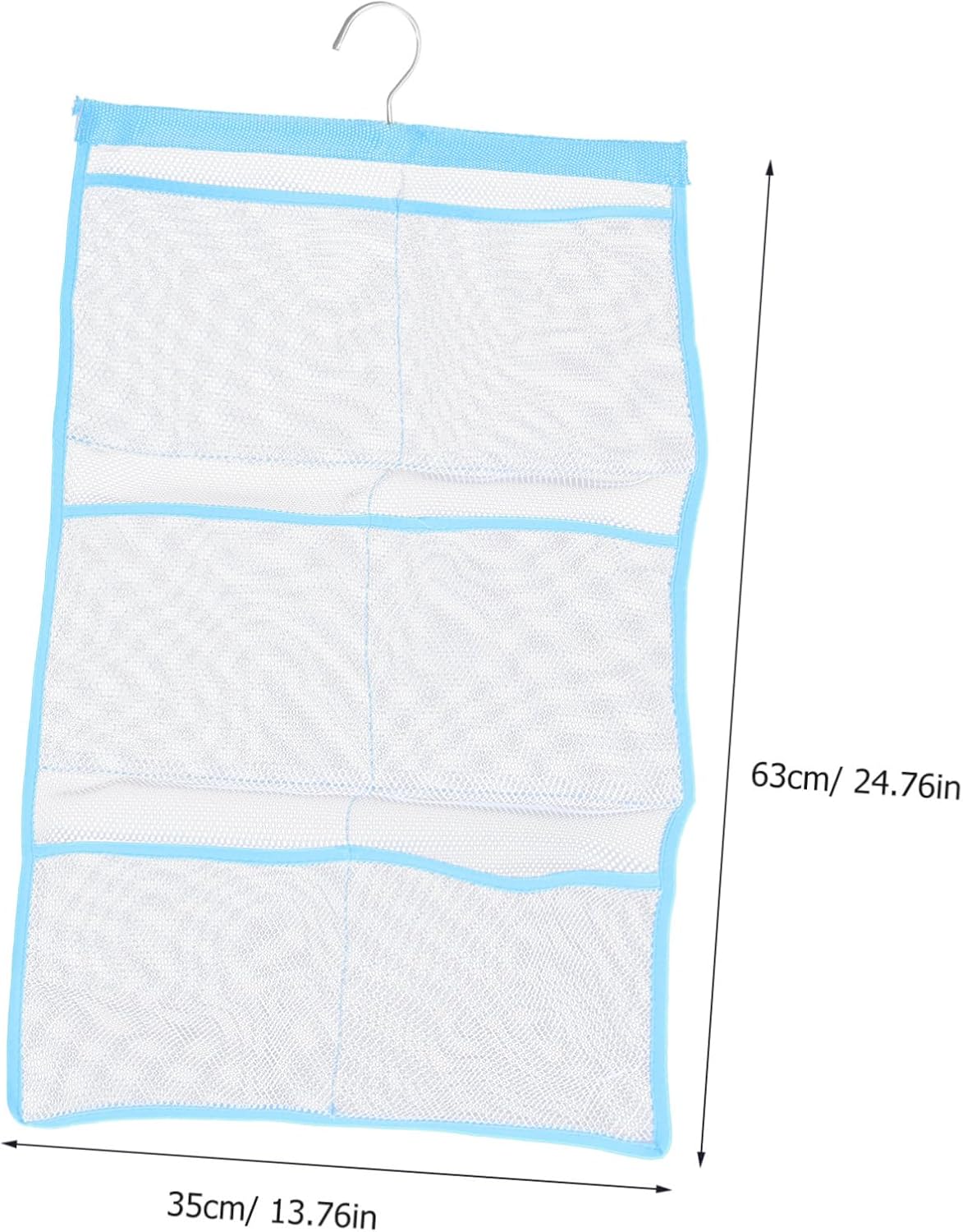 PRETYZOOM Shower Organizer with 6 Mesh Pockets