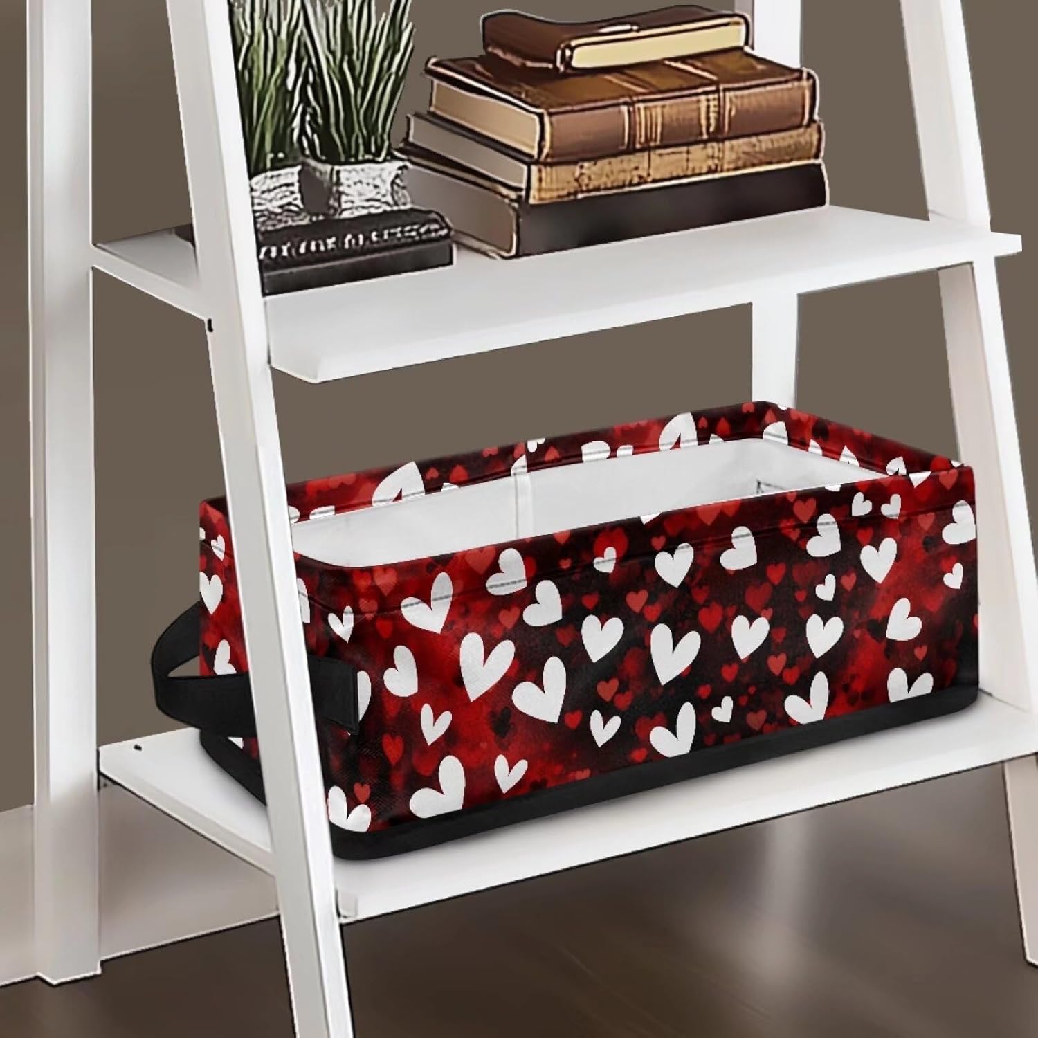 Toilet Paper Storage Basket with Handles for Home